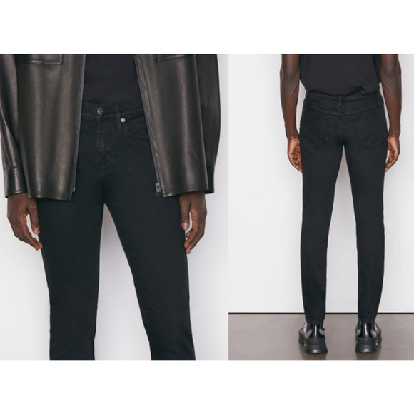 FRAME L'Homme Skinny in Noir‎ - Picture 1 of 6